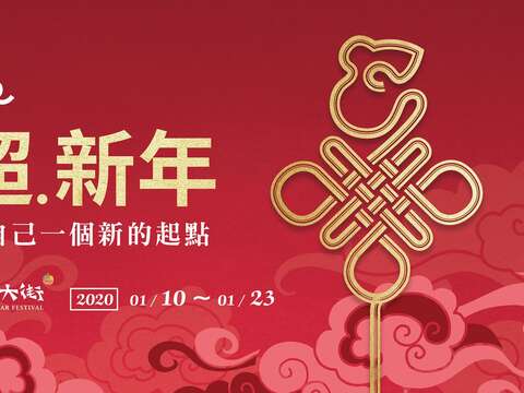 Visitar la calle Dihua para el Año Nuevo Lunar 2020 en Taipei