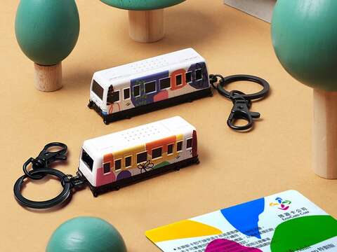 「台北捷運車廂3D造型悠遊卡」！聲光閃亮隨行！ 12/24開放預購，先搶先贏！