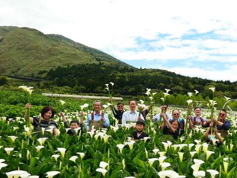 「2022竹子湖カラー祭り」がロマンチックに開幕