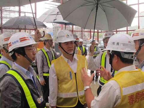 台北網球中心施工進度超前 品質、安全不疏忽