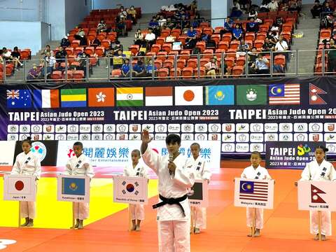 Taipei Asian Judo Open 2023 Kicks-off at Taipei Gymnasium