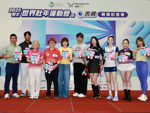 2025双北世壮运转播看民视！周思齐、高国辉惊喜现身 与陈美凤号召全民热情应援