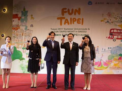 성화로서 정신을 전달하고, 관광에 힘을 쏟는다 6월 한국에서의 타이베이 관광 홍보의 종착점