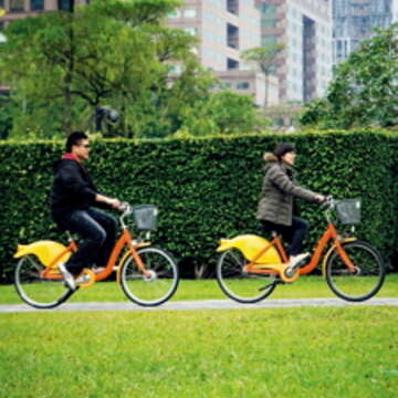 YouBike的使用率远超过欧美各大都会，让台北市成为国际自行车界的传奇。