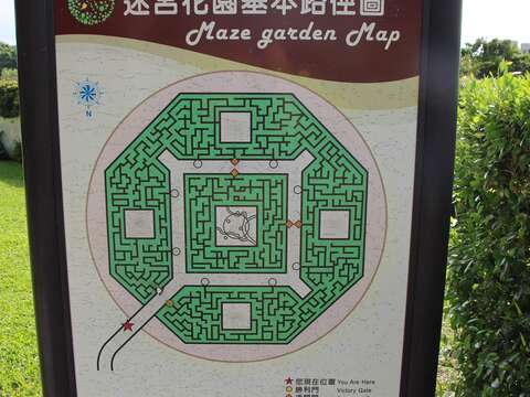 迷宮花園迷宮路線圖