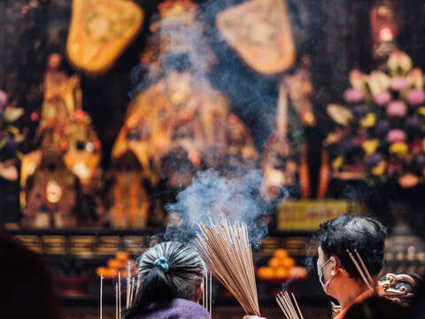 台灣民間信仰以廟宇為核心。（攝影－林冠良）