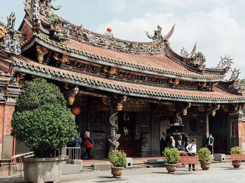 位在大龍峒的保安宮是渡台泉州人的信仰中心。