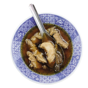 Hsiao Wang Steamed Minced Pork with Pickles in Broth (小王清湯瓜仔肉)