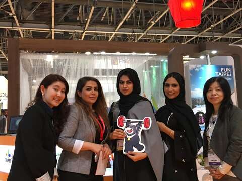為擴大旅遊市場，台北市觀光傳播局今年首次赴杜拜參加阿拉伯旅展