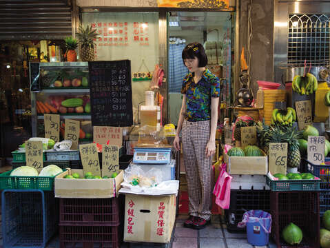 The streetscapes and lifestyle around Wanhua are part of the inspirations for A ee mi’s creation. (Photo / Yenting Lin)