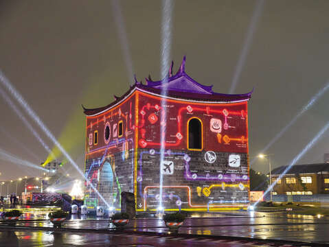 The 2020 Taipei Lantern Festival will feature a brilliant showcase of illumination technology at North Gate Square. (Photo / Department of Information and Tourism, Taipei City Government)