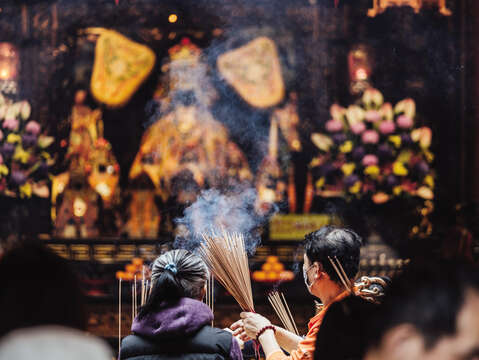 ​​​​​​​Folk beliefs in Taiwan are centered around temples and require public participation to be passed on. (Photo / Lin Guanliang)