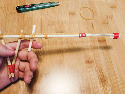 竹製ゴム鉄砲を作ろう--作り方6