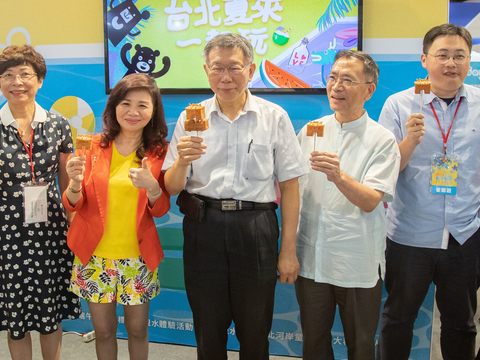 2020台北國際夏季旅展  臺北館驚喜不斷  柯市長特別到活動現場  歡迎大家來臺北歡樂玩一「夏」。