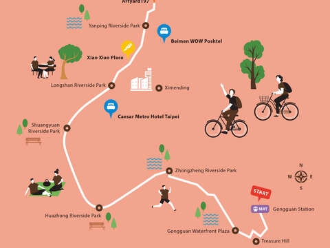 Explore Local Culture in Taipei by Bikes