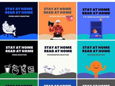 TPL encouraging stay at home reading