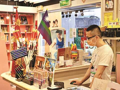 03. Through diversification, the store manager James Yang hopes to present various aspects of the LGBTQIA+ community.