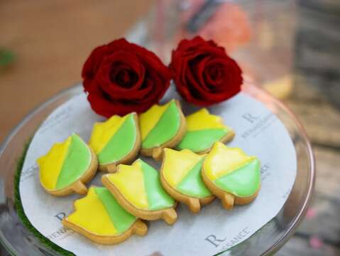 台北士林萬麗酒店推出的「美麗香鬱造型餅乾」