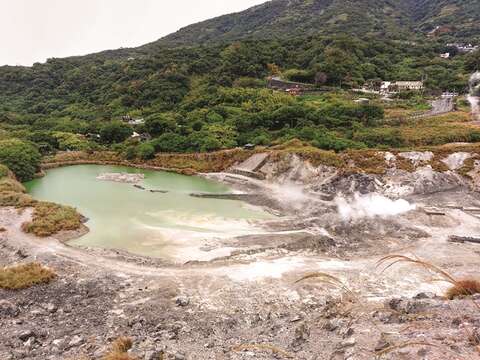 The bubbly Sulfur Valley is the origin of Beitou’s hot spring thermal activity.