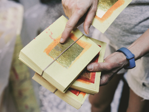 Locally handmade joss paper can only be found in a few old shops in Taipei. (Photo/Dinghan Zheng)