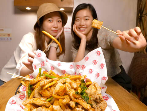 师园盐酥鸡(图片来源：台北大众捷运股份有限公司)
