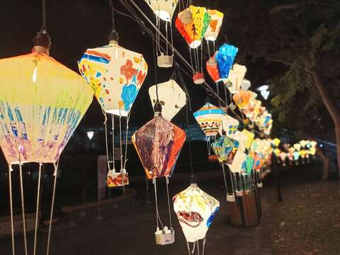 充滿原民風情的臺東熱氣球(圖片來源：臺北大眾捷運股份有限公司)