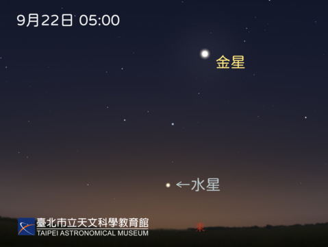 2023年9月22日5時東方低空的模擬畫面(圖片來源：陳宜婷記者)