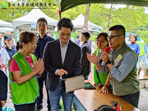 2023年生態博覽會2023 Eco Fair在大安森林公園登場(圖片來源：臺北市政府教育局)