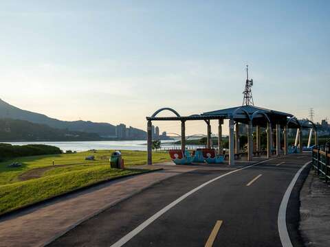第八段-社子島公園(圖片來源：臺北市政府工務局大地工程處)