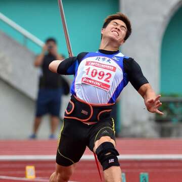 黃士峰是32年來台灣首位進入奧運的標槍選手