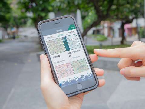 「台北捷運Go」App「旅遊趣」中持續推出各項「主題地圖」(圖片來源：臺北大眾捷運股份有限公司)