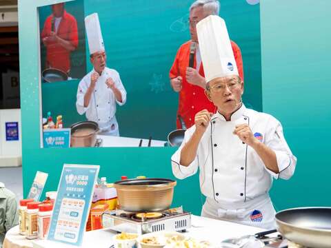 各展館也都有廚藝秀、廚藝教室等豐富活動讓大家體驗！(圖片來源：臺北市政府觀光傳播局)