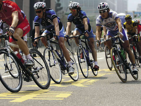 今年全球自行車大會由台北巿接棒，成為首次在亞洲舉辦的城巿。（圖／台北巿政府觀光傳播局提供，葉素秋攝）