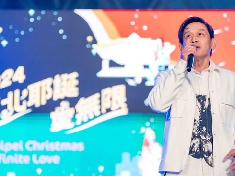 三金歌王殷正洋帶來耳熟能詳的經典民歌(圖片來源：臺北市政府觀光傳播局)
