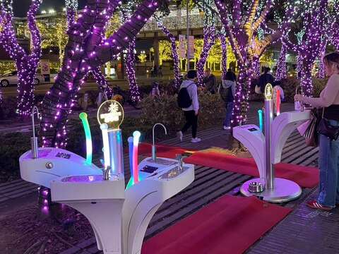 新型行動式直飲台方便民眾體驗台北好水(圖片來源：臺北自來水事業處)
