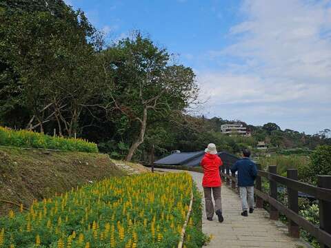 步道踏青(圖片來源：臺北市政府工務局大地工程處)
