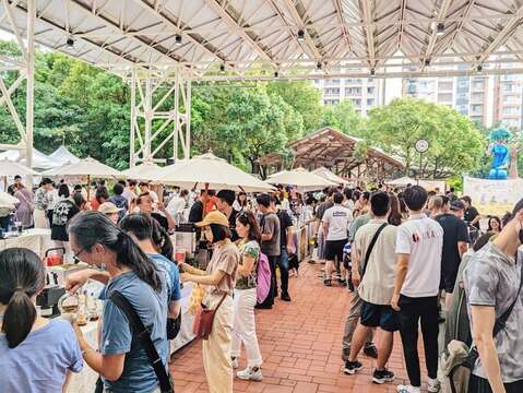 春天來寮微酵野餐市集(圖片來源：臺北市政府客家事務委員會)