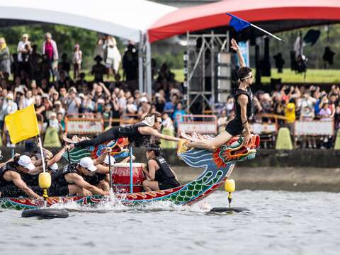 全臺仲夏規模最大水上體育盛會「2025臺北國際龍舟錦標賽」，將於5月30日至6月1日在臺北市基隆河大佳段河道隆重登場(圖片來源：臺北市政府體育局)