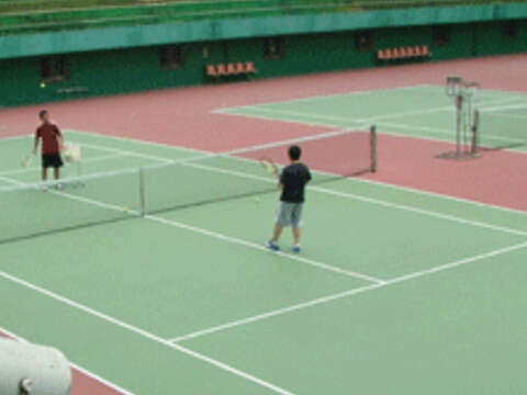 舊台北網球場樣貌（圖／台北市政府體育局提供）。