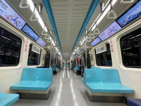 臺北歡迎您、雙北世壯運(數位列車4)(圖片來源：臺北大眾捷運股份有限公司)