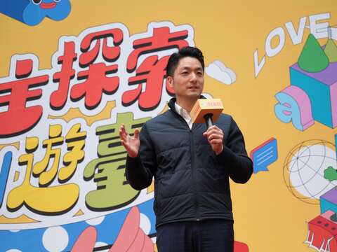 市長致詞(圖片來源：臺北市政府教育局)