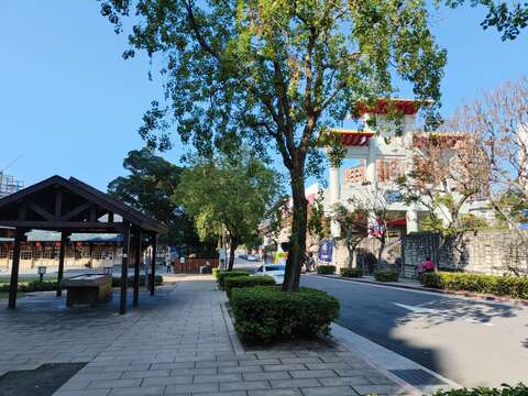 集合點捷運新北投車站旁七星公園(圖片來源：臺北市政府工務局大地工程處)