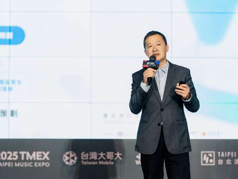 北流執行長梁序倫(圖片來源：臺北市政府文化局)