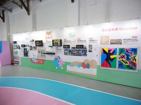 四號倉庫世壯運歷屆官方文件特展(圖片來源：臺北市政府文化局)