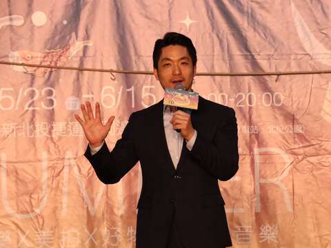 臺北市政府蔣萬安市長致詞(圖片來源：臺北市商業處)
