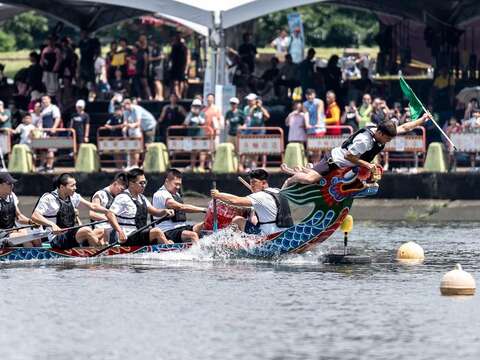Taipei International Dragon Boat Championships(Photo Credit: Department of Sports, Taipei City Government)