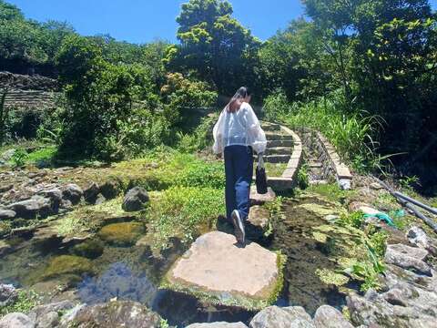 結合休閒與功能的水圳步道(圖片來源:臺北市政府工務局大地工程處)