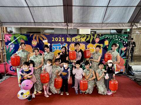 2025點亮沅陵彩燈節x台北燈節 花燈閃耀迎元宵（台北市沅陵商店街促進會提供）