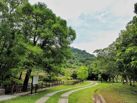 貴子坑水保園區園內步道(圖片來源:臺北市政府工務局大地工程處)