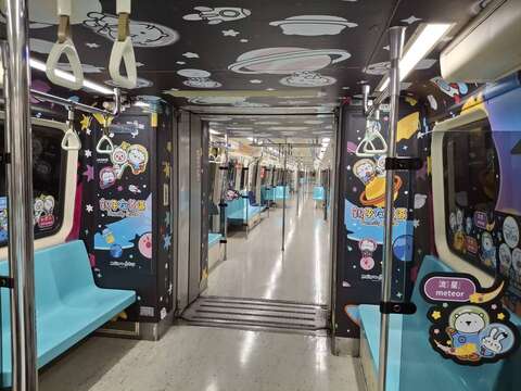 車廂親子友善區(圖片來源:臺北大眾捷運股份有限公司)